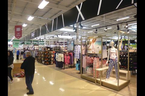 The F&F area is given prominence in the Sunderland store, which also houses a phone shop and a cafe